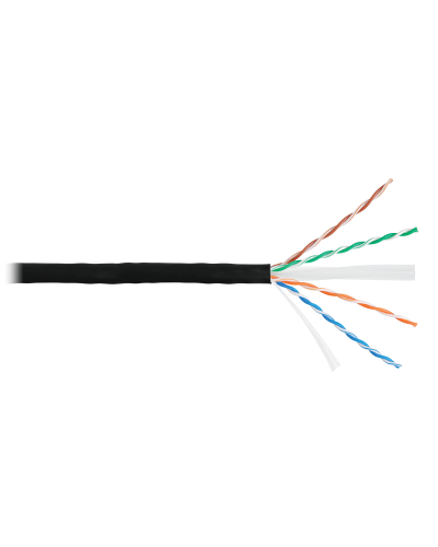 U/UTP 4pair, Cat6, Solid, In/Out, нг(А)-HF (NMC 9140C-BK). Кабель «витая пара» (LAN) для структурированных систем связи. NIKOMAX в Щелково
