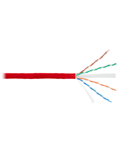 U/UTP 4pair, Cat6, Solid, In, нг(А)-HF (NMC 4140C-RD). Кабель «витая пара» (LAN) для структурированных систем связи. NIKOMAX в Щелково