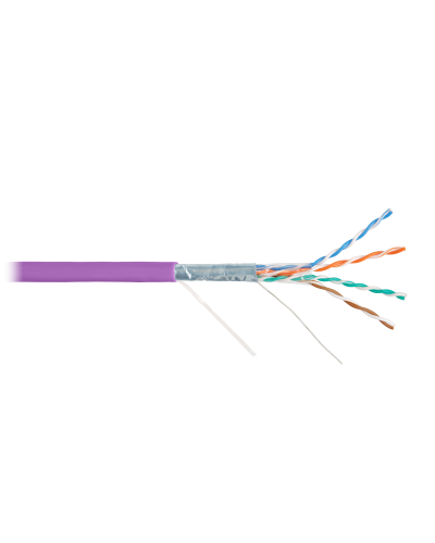 F/UTP 4pair, Cat5e, Solid, In, нг(А)-HF (NMC 4200C-VL). Кабель «витая пара» (LAN) для структурированных систем связи. NIKOMAX в Щелково
