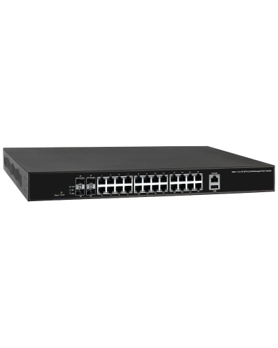 DAS-4G24GP (47P7526G). Коммутатор управляемый с PoE. NSGate в Щелково