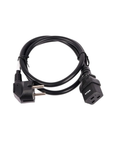 NTSS-PC19772 C19-Schuko проводник.:3х1.5мм2 3м 220/250В 16А черный. Кабель питания. NTSS в Щелково