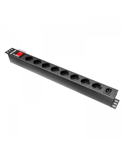 NTSS-PDU-DA1015 гор.размещ. 8xSchuko базовые 10A C14. Блок розеток 19. NTSS в Щелково