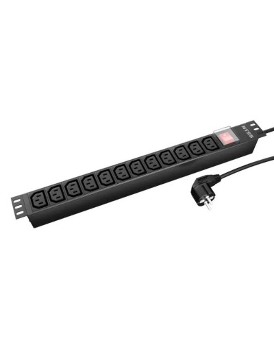 NTSS-PDU-DA2039 гор.размещ. 12xC13 базовые 16A Schuko 2м. Блок розеток 19. NTSS в Щелково