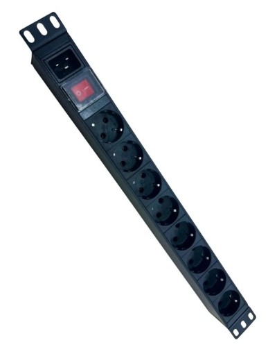 NTSS-PDU-DA2031 гор.размещ. 8xSchuko базовые 16A C20. Блок розеток 19. NTSS в Щелково