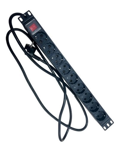 NTSS-PDU-DA2036 гор.размещ. 9xSchuko базовые 16A Schuko 2м. Блок розеток 19. NTSS в Щелково