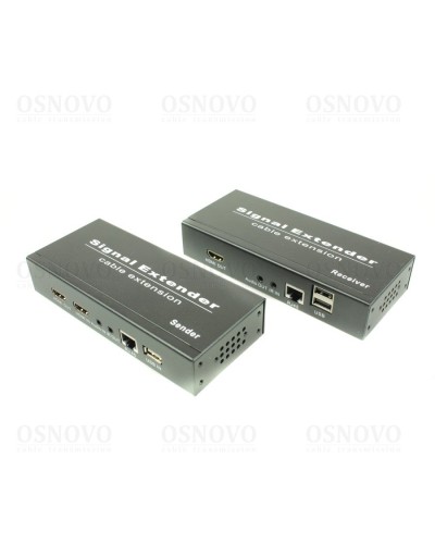 TLN-HiKM2+RLN-HiKM2. Удлинитель HDMI, ИК-сигнала, 2*USB. OSNOVO в Щелково