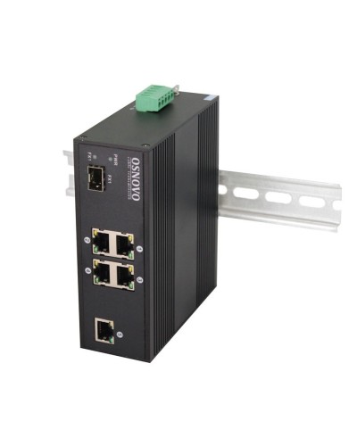 SW-40501/IC. Промышленный PoE коммутатор Fast Ethernet на 6 портов. OSNOVO в Щелково