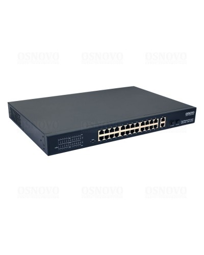 SW-62422(400W). Коммутатор 24-портовый  Fast Ethernet с PoE. OSNOVO в Щелково