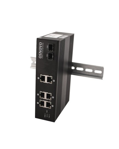 SW-8062/IC. Промышленный PoE коммутатор Gigabit Ethernet на 8 портов. OSNOVO в Щелково