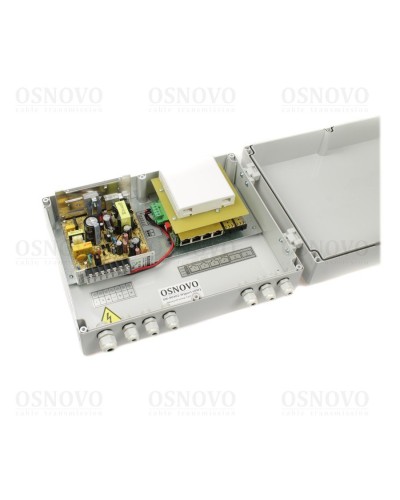SW-80402-W(port 60W). Коммутатор 6-портовый. OSNOVO в Щелково