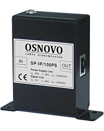 SP-IP/100PS. Устройство грозозащиты цепей Ethernet. OSNOVO в Щелково