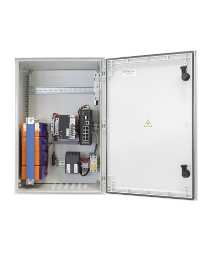 OSP-46TB1(SW-80802/ILS(port 90W)). Уличный коммутатор с PoE. OSNOVO в Щелково