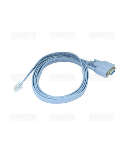 Console-RJ45-DB9F. Корд межблочный RJ45-DB9F. OSNOVO в Щелково