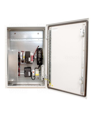 OS-46TB1(SW-60812/I). Уличная станция с термостабилизацией и резервным питанием. OSNOVO в Щелково