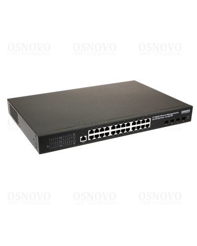SW-24G4X-1L. Коммутатор с PoE. OSNOVO в Щелково