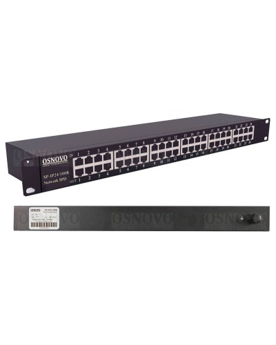 SP-IP24/100R. Устройство грозозащиты цепей Ethernet. OSNOVO в Щелково