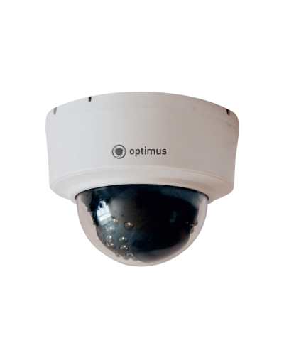 IP-E025.0(2.8)MP_DP01. Видеокамера IP купольная. Optimus в Щелково