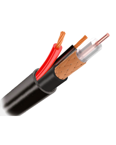 КВК-П 2х0.75 (outdoor) CCA Light. Кабель комбинированный для систем видеонаблюдения. Optimus в Щелково
