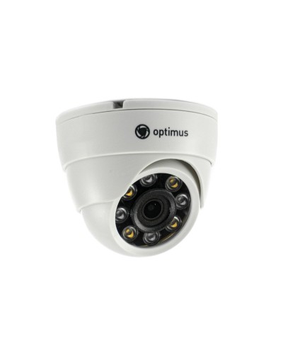 IP-E024.0(2.8)PL_DP03. Видеокамера IP купольная. Optimus в Щелково