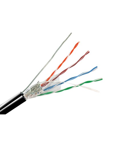 FTP-5e 4х2х0.51 Cu (outdoor) С ТРОСОМ. Кабель «витая пара» (LAN) для структурированных систем связи. Optimus в Щелково
