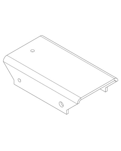 PERCo-MB-16.8. Накладка прямая верхняя. PERCo в Щелково