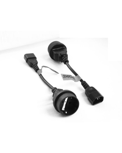 Cord PCM SCUT IEC320 to Type-F. Кабель IEC-320 C14 to Socket Type-F. POWERCOM в Щелково