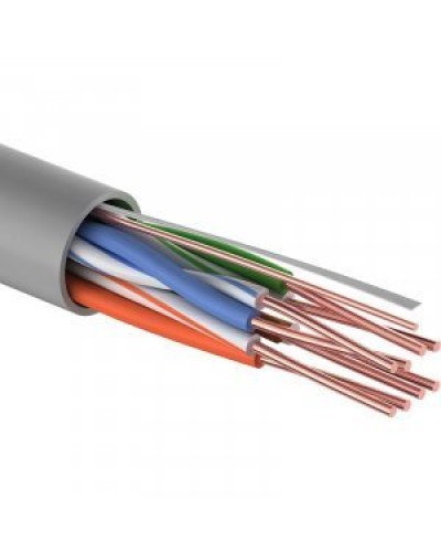 U/UTP Light, CAT 5, PVC, 4PR, 26AWG, омедненный INDOOR, SOLID, серый, 305м, PROconnect (01-0048-3). Кабель «витая пара» (LAN) для структурированных систем связи. PROCONNECT в Щелково