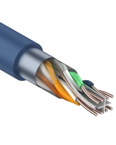 F/UTP, CAT 6, PVC, 4PR, 23AWG, омедненный INDOOR, SOLID, серый, 305м, PROconnect (01-0147-3). Кабель «витая пара» (LAN) для структурированных систем связи. PROCONNECT в Щелково