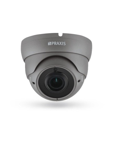 PE-7142IP 2.8-12 A/SD. Видеокамера IP купольная. Praxis в Щелково