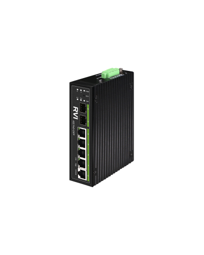 RVi-1NSIM4GP-2S. Коммутатор с питанием по PoE. RVi в Щелково