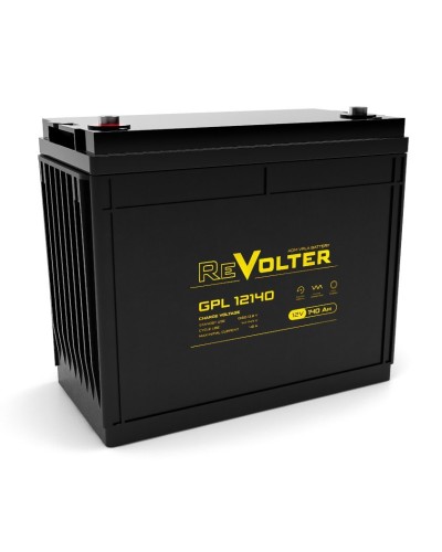 Revolter GPL 12140. Аккумулятор автомобильный герметичный свинцово-кислотный. Revolter в Щелково