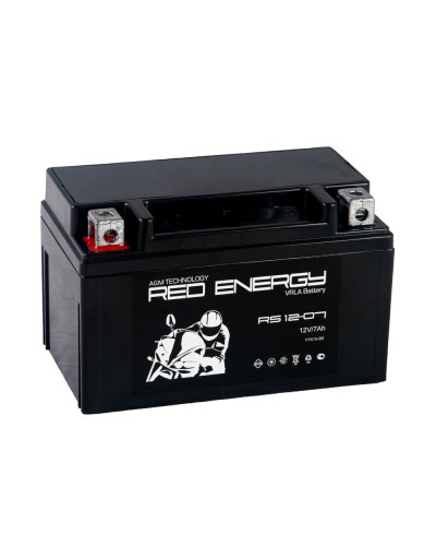 Red Energy RS 1207. Аккумулятор герметичный свинцово-кислотный стартерный. Red Energy в Щелково