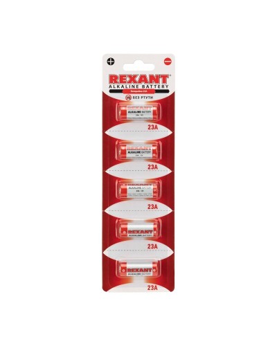 Батарейка 23A REXANT 12 V (30-1042). Элемент питания. Rexant в Щелково