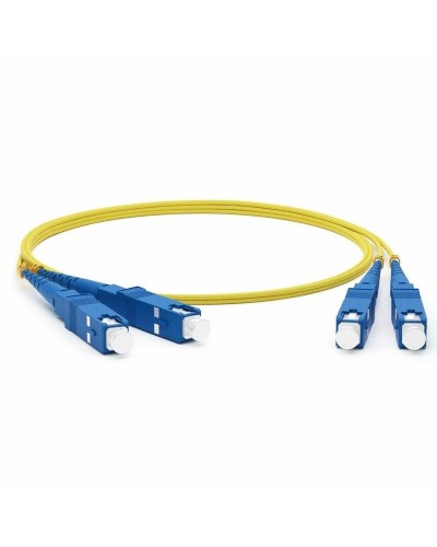 Патч-корд оптический соединительный (SM), 9/125 (OS2), SC/UPC-SC/UPC, (Duplex), LSZH, 1м (50-2011): Патч-корд оптический в Щелково