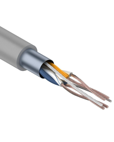F/UTP, CAT 5e, PVC, 2PR, 24AWG, INDOOR, STRANDED, серый, 305м, REXANT (01-0125). Кабель «витая пара» (LAN) для структурированных систем связи. Rexant в Щелково