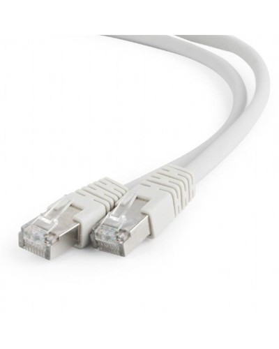 Патч-корд F/UTP RJ45-RJ45, CAT 5e, ZH нг(А)-HF, серый, 2м REXANT (18-8005-1). Патч-корд FTP. Rexant в Щелково