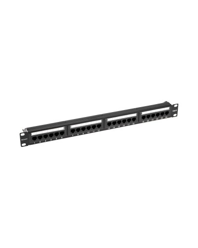 Панель коммутационная с кабельным органайзером 19", 1U, 24 порта, UTP, RJ-45, CAT 5e REXANT PRO (02-0031): Патч-панель 19" в Щелково