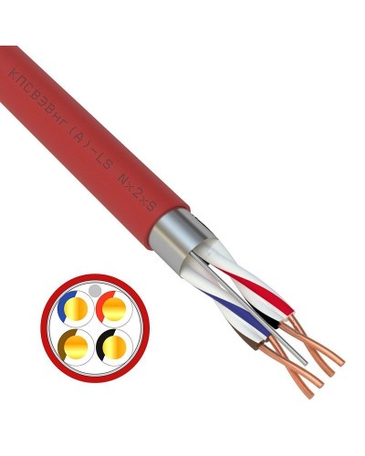 КПСВЭВнг(А)-LS 2х2х1,0 (01-4867-1)(REXANT). Кабель для систем пожарной и охранной сигнализации. Rexant в Щелково