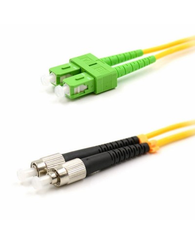 Патч-корд оптический переходной (SM), 9/125 (OS2), SC/APC-FC/UPC, (Duplex), PVC, 5м REXANT (50-2857-1): Патч-корд оптический в Щелково