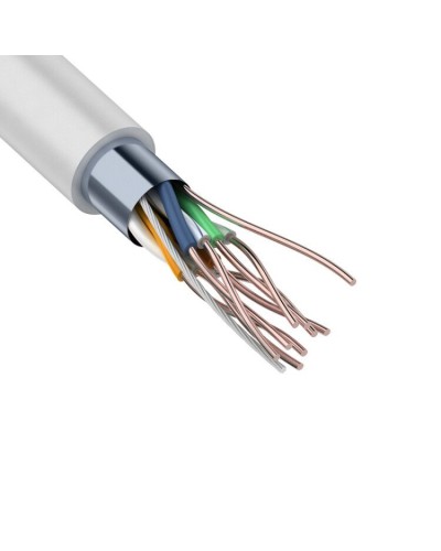 F/UTP, CAT 5e, ZH нг(А)-HF, 4PR, 24AWG, INDOOR, SOLID 305 м (01-0169). Кабель «витая пара» (LAN) для структурированных систем связи. Rexant в Щелково