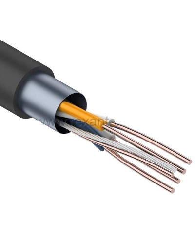 F/UTP, CAT 5e, PE, 2PR, 24AWG, OUTDOOR, SOLID, черный, 305м, REXANT (01-0124). Кабель «витая пара» (LAN) для структурированных систем связи. Rexant в Щелково