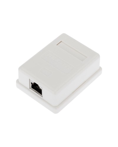 Розетка компьютерная внешняя 1-порт FTP RJ-45 (8P8C), CAT 5e REXANT (03-0122): Розетка RJ-45 в Щелково