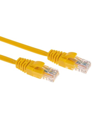 Патч-корд U/UTP, CAT 5e, RJ45-RJ45, 26AWG, LSZH, желтый, 5м  REXANT (02-0105-5). Патч-корд UTP. Rexant в Щелково