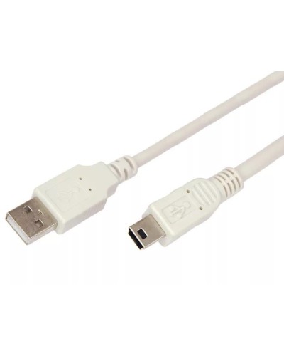 Кабель USB-A – mini USB, 1А, 1,8м, ПВХ, белый REXANT (18-1134): Кабель для программирования в Щелково