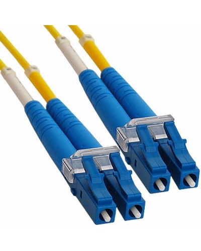 Патч-корд оптический соединительный (SM), 9/125 (OS2), LC/UPC-LC/UPC, (Duplex), LSZH, 3м (50-2117): Патч-корд оптический в Щелково