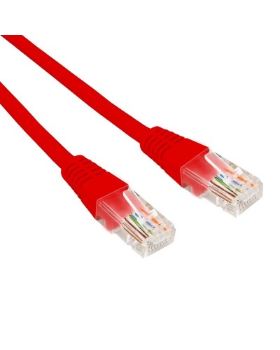 Патч-корд U/UTP CAT 6, RJ45-RJ45, 26AWG, LSZH, красный, 1.5м REXANT (02-0293-105). Патч-корд UTP. Rexant в Щелково
