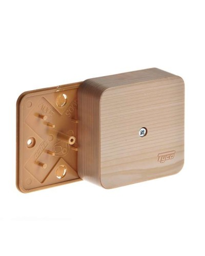 Коробка TYCO ОП 79х79х32мм IP40 сосна (65004-27М). Коробка распределительная. RuVinil в Щелково