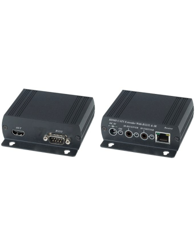 HE02. Комплект для передачи HDMI-сигнала и RS232. SC&T в Щелково