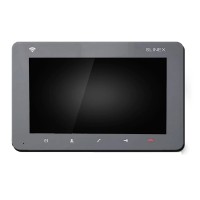 SM-07N Cloud (Graphite) NEW. Монитор домофона цветной с функцией «свободные руки». SLINEX