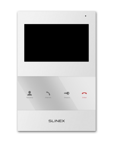 SQ-04M (белый). Монитор домофона цветной. SLINEX в Щелково